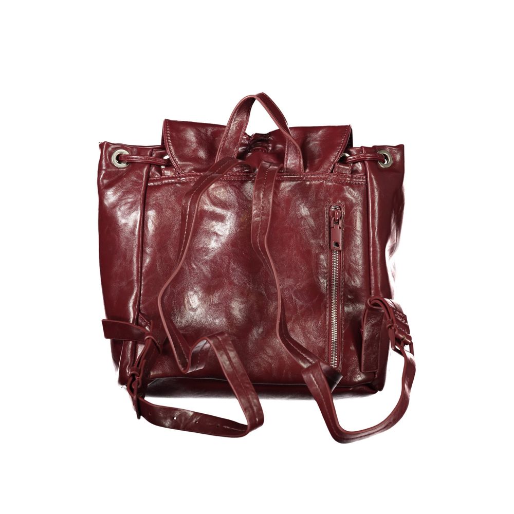 Desigual Rodio Prisa Short Burgundy Backpack