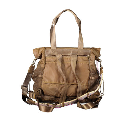 Desigual Neo Grunge Voyager Bag Marrone 100% Poliestere Women’s Backpack