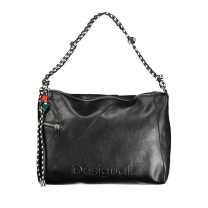 Desigual HALF LOGO LEIRIA 2.0 Black Handbag
