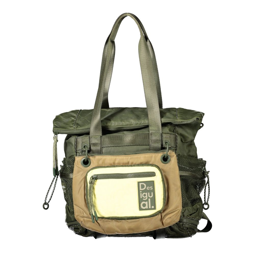 Desigual Neo Grunge Voyager Verde Backpack