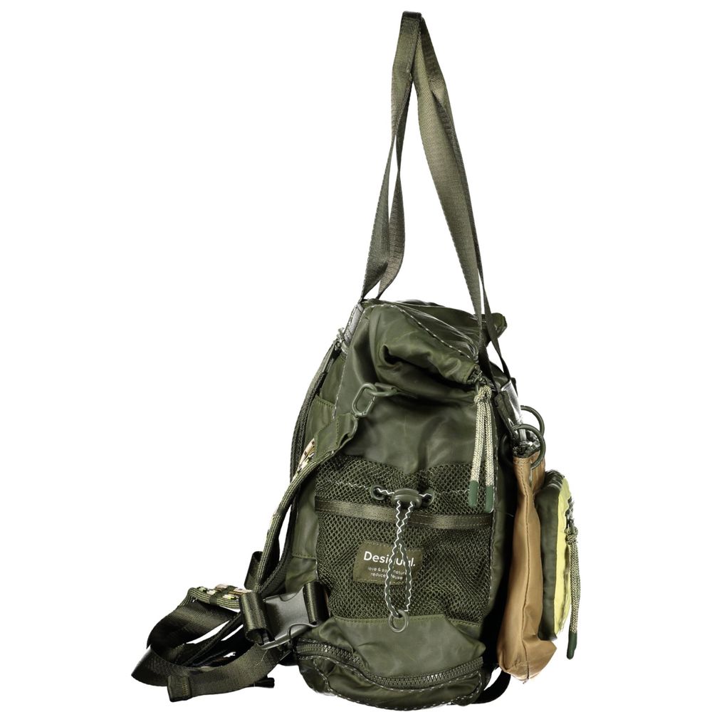 Desigual Neo Grunge Voyager Verde Backpack