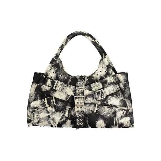 Desigual Nero Polyester Women's Handbag - URANIO HERITOWN 2.0 BAG