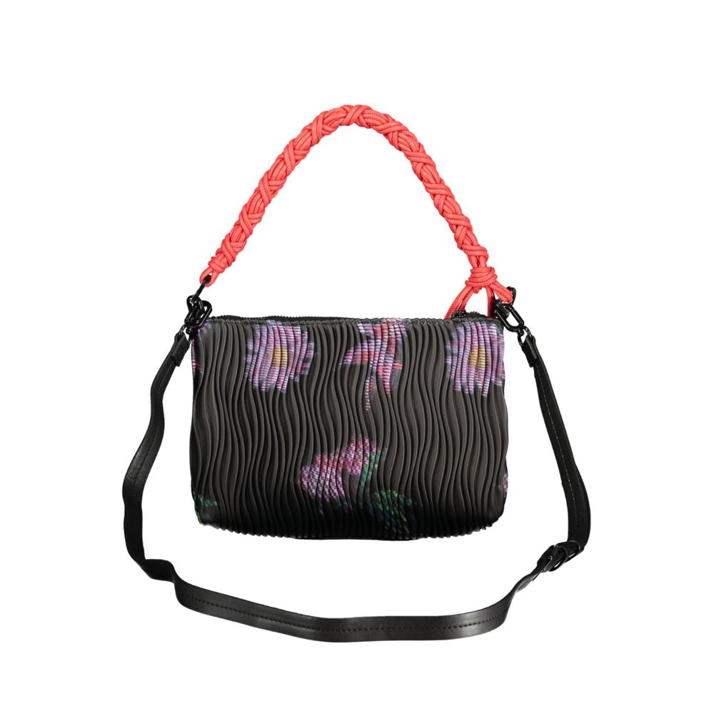 Desigual Black Polyethylene Handbag: XENON DORTMUND BAG