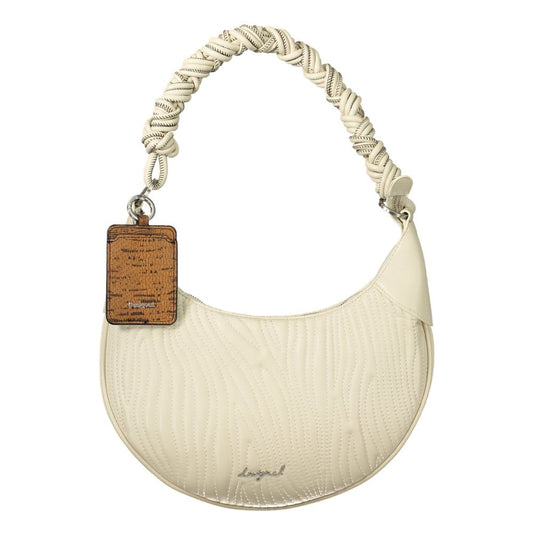 Desigual Bianco Poliuretano Women Handbag - Helium Calgary Bag