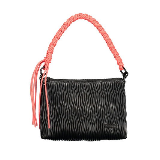 Desigual Black Polyethylene Handbag – Dortmund Lithium Bag