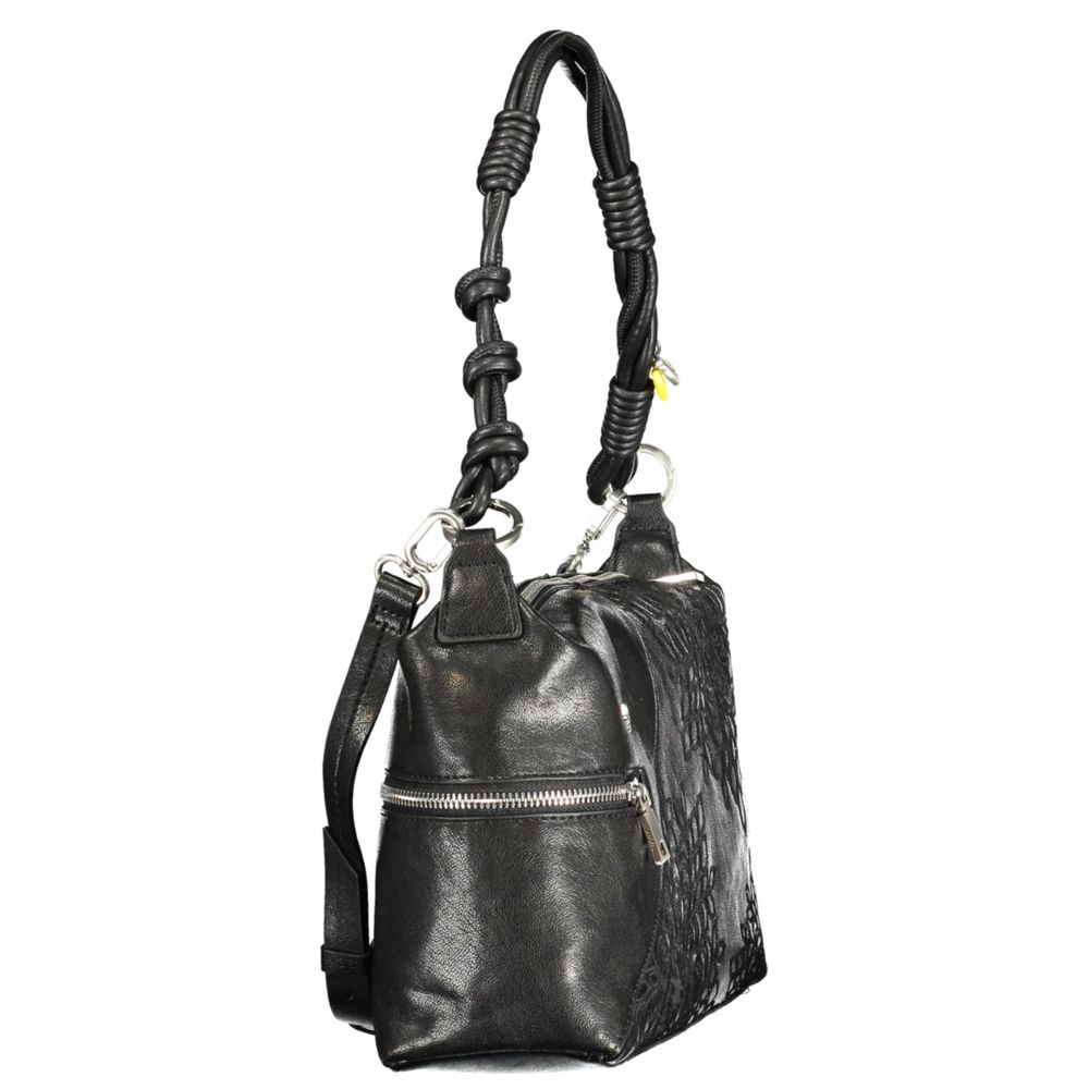 Desigual Sierra Huntington Bag – Bold Black Handbag for Every Occasion
