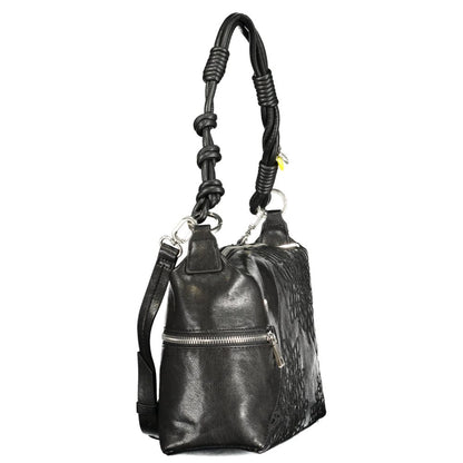 Desigual Sierra Huntington Bag – Bold Black Handbag for Every Occasion