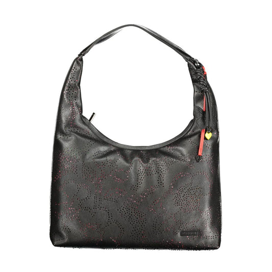 Desigual Nero Poliuretano Women Handbag – Paladio Samarrra Bag