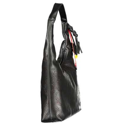 Desigual Nero Poliuretano Women Handbag – Paladio Samarrra Bag