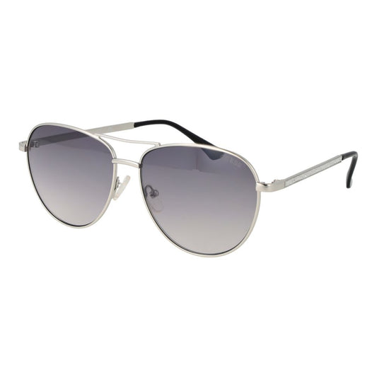 Guess Women’s Sunglasses – Grey Metal Frame, Purple Gradient Lenses