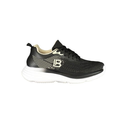 Laura Biagiotti Black Polyester Women's Sneaker - Elevated Athletic Elegance