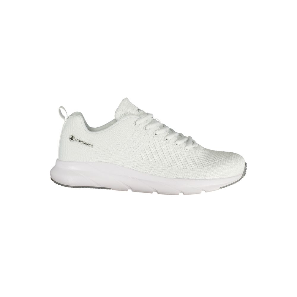Lumberjack White Polyester Men's Sneaker