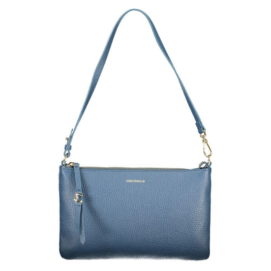 Coccinelle Blu Leather Woman Bag - C-Easy Bag
