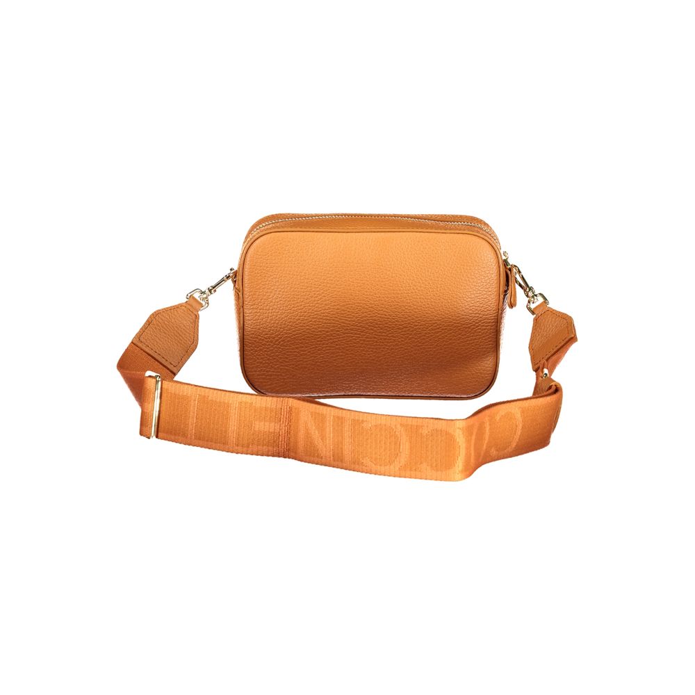Coccinelle Arancione Leather Woman Handbag - TEBE Bag