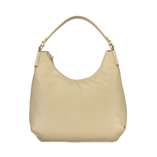 Coccinelle Beige Leather Rebekka Handbag