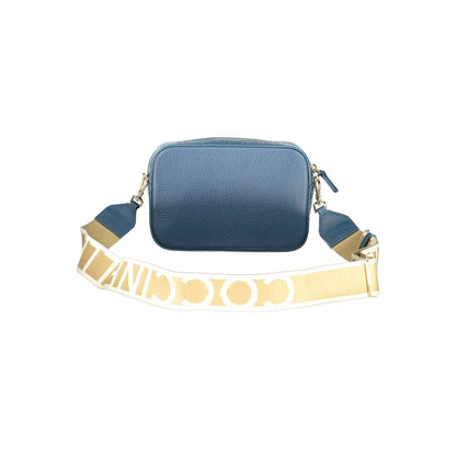 Coccinelle Blue Leather Women Handbag - Tebe Bag