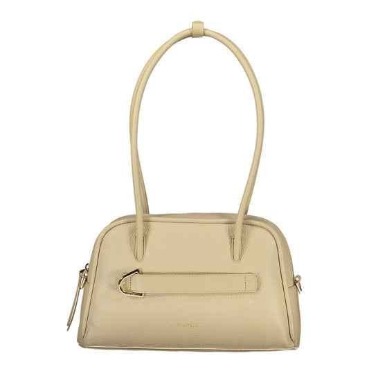 Coccinelle Beige Leather Women Handbag - Lepaki