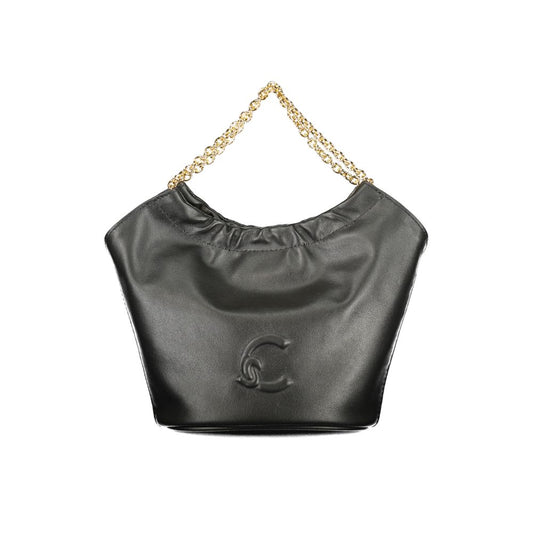 Coccinelle Black Leather Women Handbag - Smash Bag