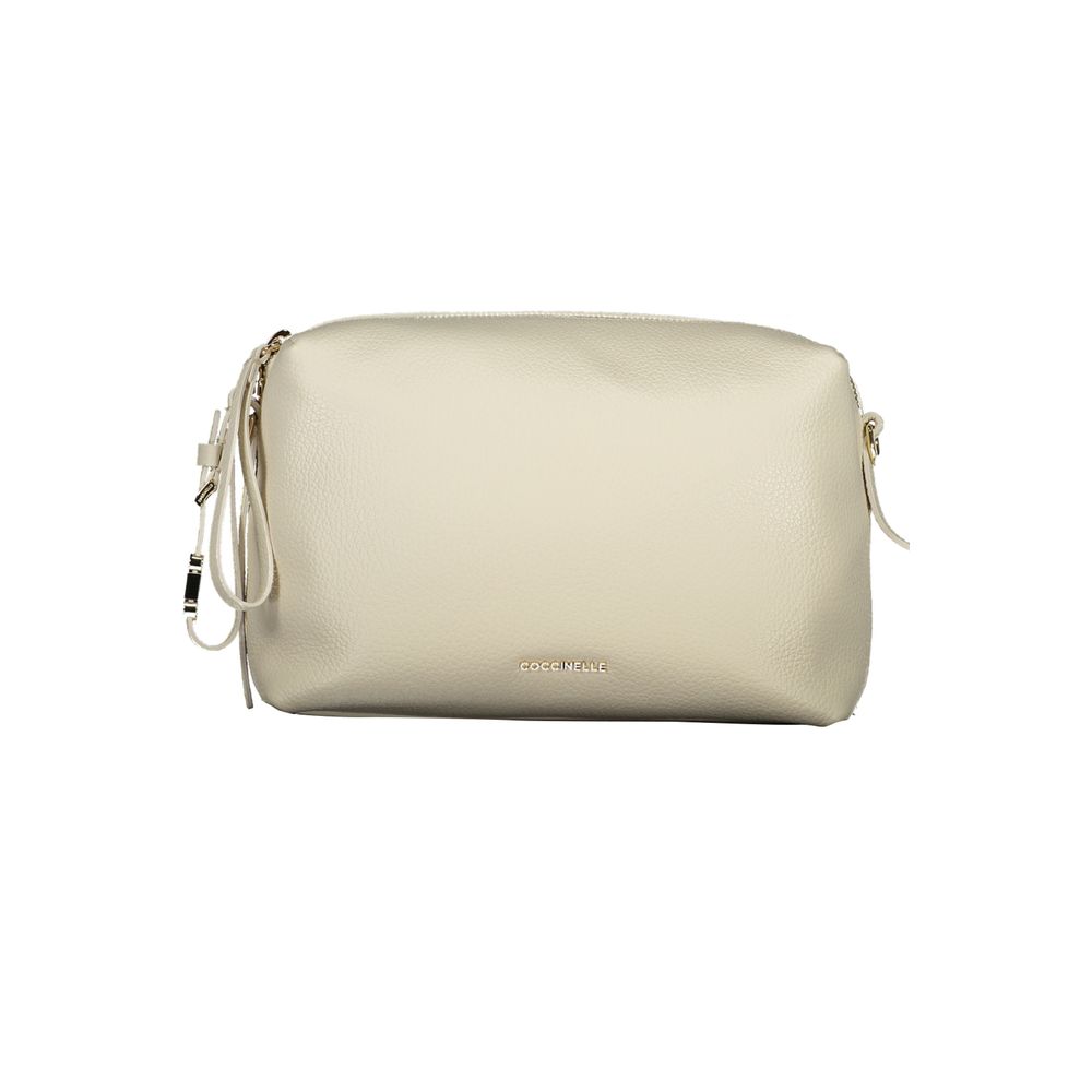 Coccinelle Nory Bag in Bianco Leather