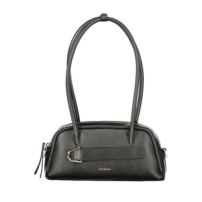Coccinelle Nero Leather Women Handbag - Lepaki Bag