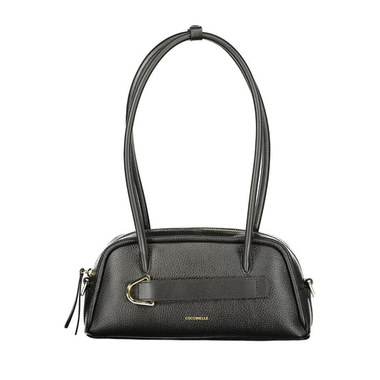 Coccinelle Nero Leather Women Handbag - Lepaki Bag