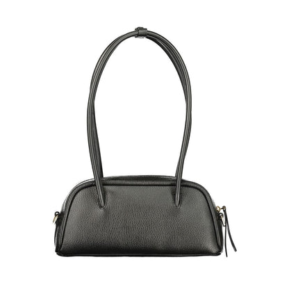 Coccinelle Nero Leather Women Handbag - Lepaki Bag