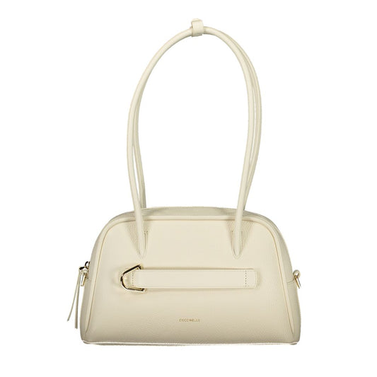 Coccinelle Bianco Pelle Women Handbag - Lepaki Bag
