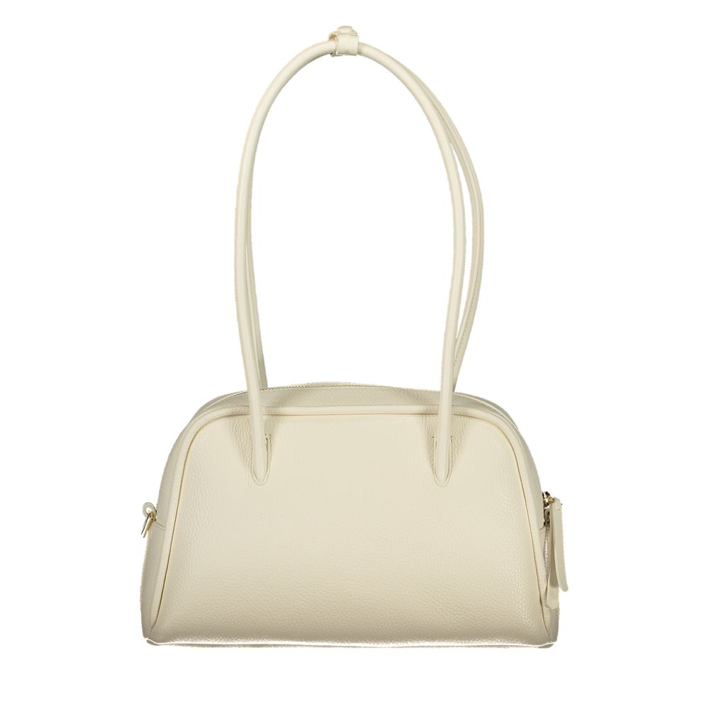 Coccinelle Bianco Pelle Women Handbag - Lepaki Bag