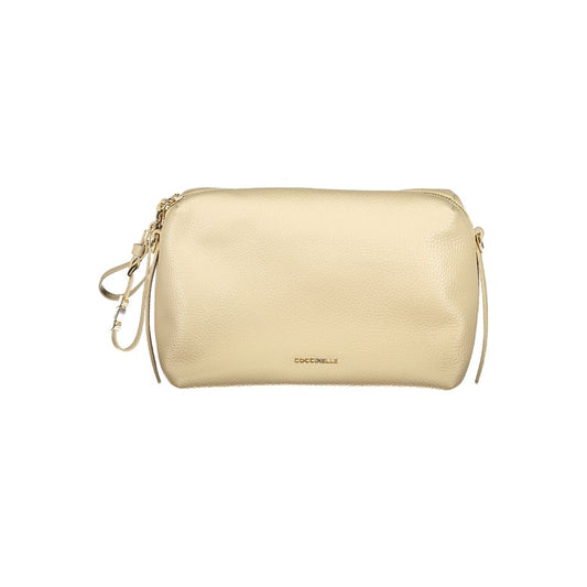 Coccinelle Beige Leather Nory Bag