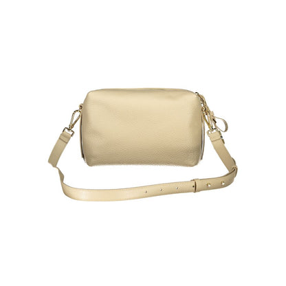 Coccinelle Beige Leather Nory Bag