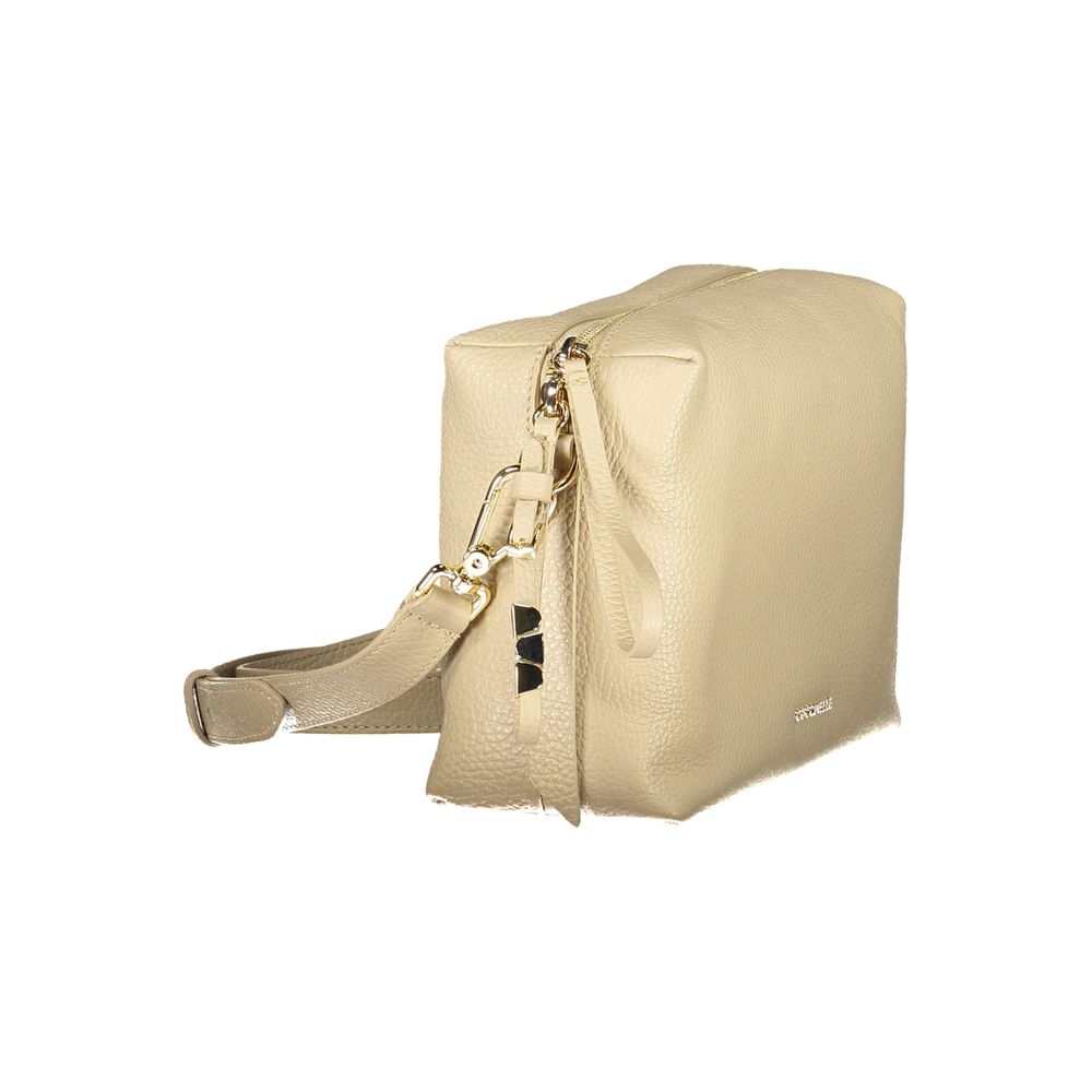 Coccinelle Beige Leather Nory Bag