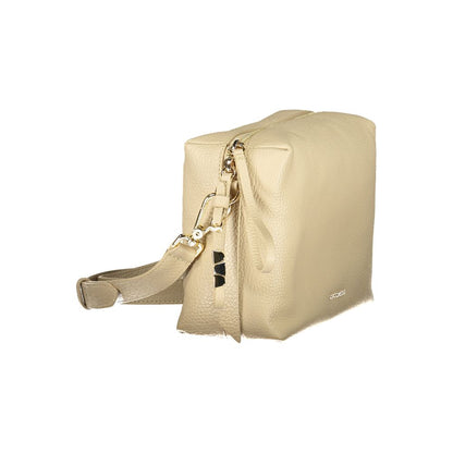 Coccinelle Beige Leather Nory Bag