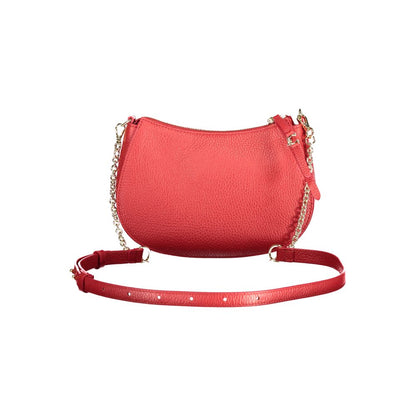Coccinelle Red Leather Women Handbag - C-Easy