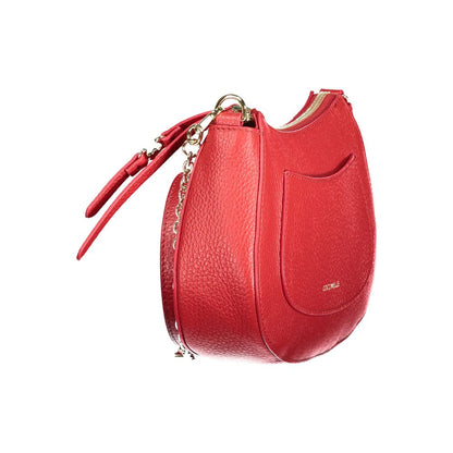 Coccinelle Red Leather Women Handbag - C-Easy