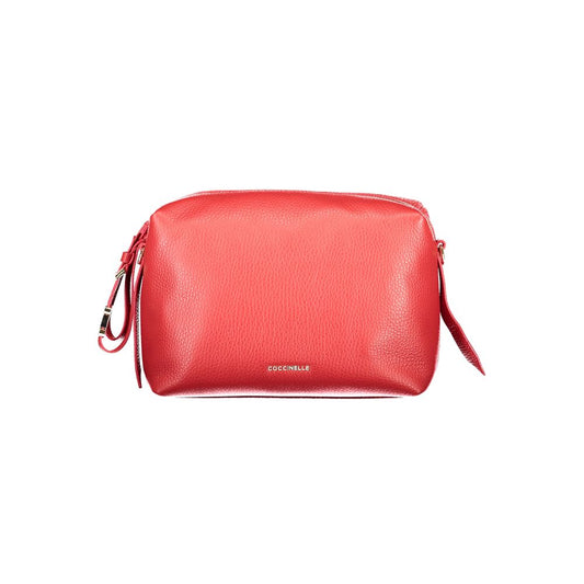 Coccinelle Red Leather Handbag - Nory Bag