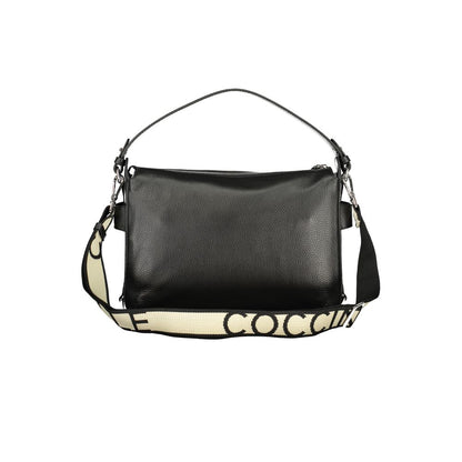 Coccinelle Nero Leather Gretel Ribbon Bag