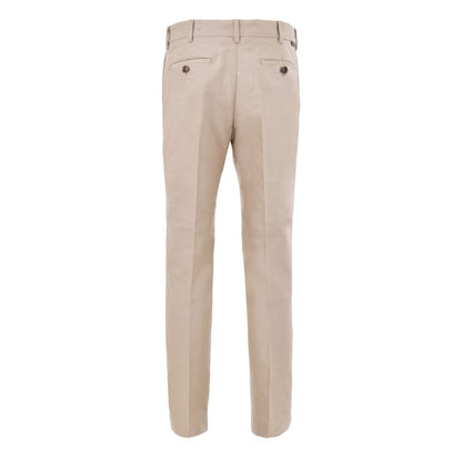 Tom Ford Beige Cotton Chino Pants - Timeless Elegance Redefined