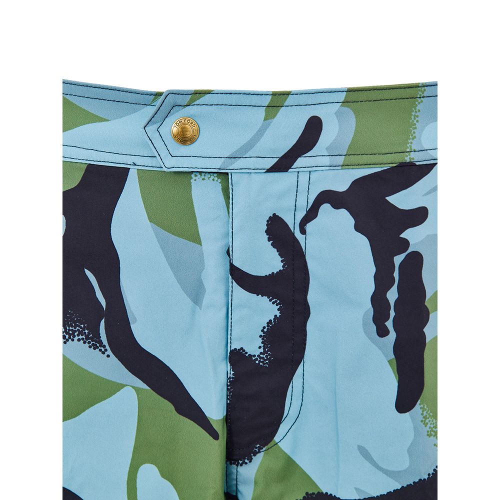 Tom Ford Camouflage Print Swim Shorts for Men