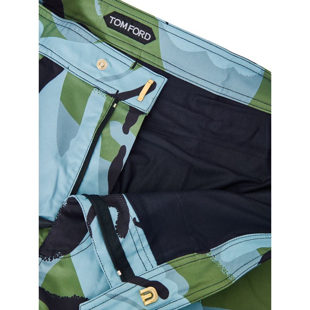 Tom Ford Camouflage Print Swim Shorts for Men