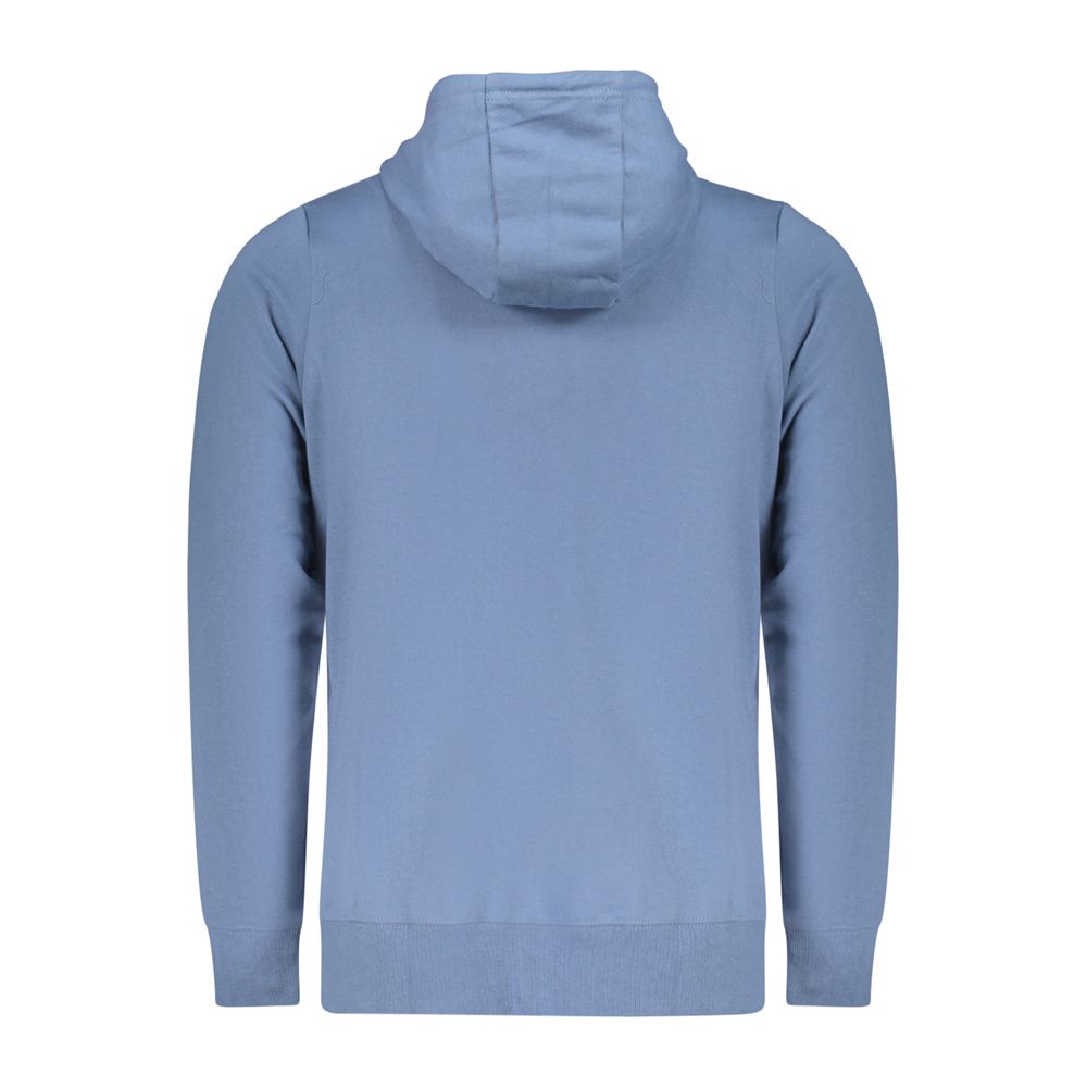 Norway 1963 Blu Cotton Men's Sweatshirt with Hood