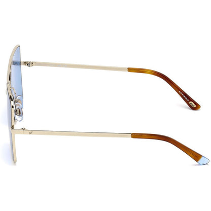 WEB EYEWEAR Women's Silver Metal Sunglasses – Stylish and UV Protected
