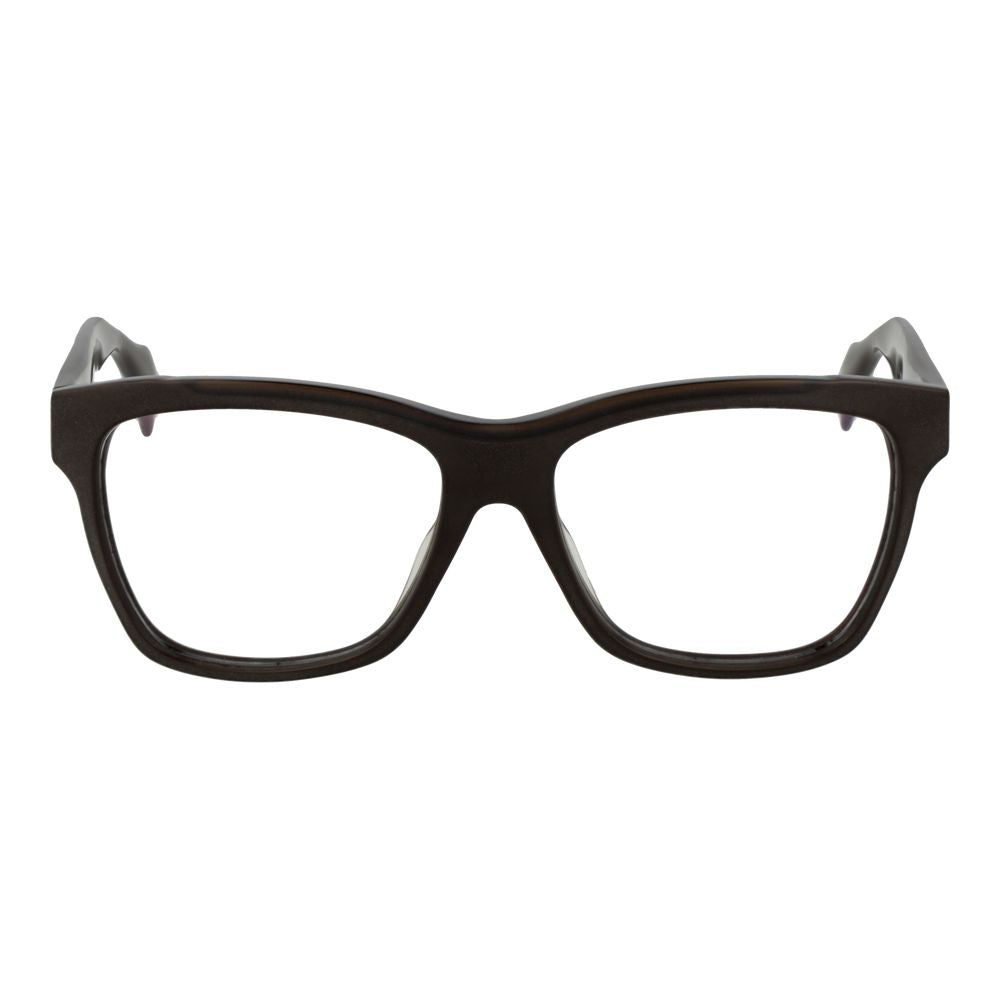 Yohji Yamamoto Unisex Optical Glasses – Brown Full-Rim Frame