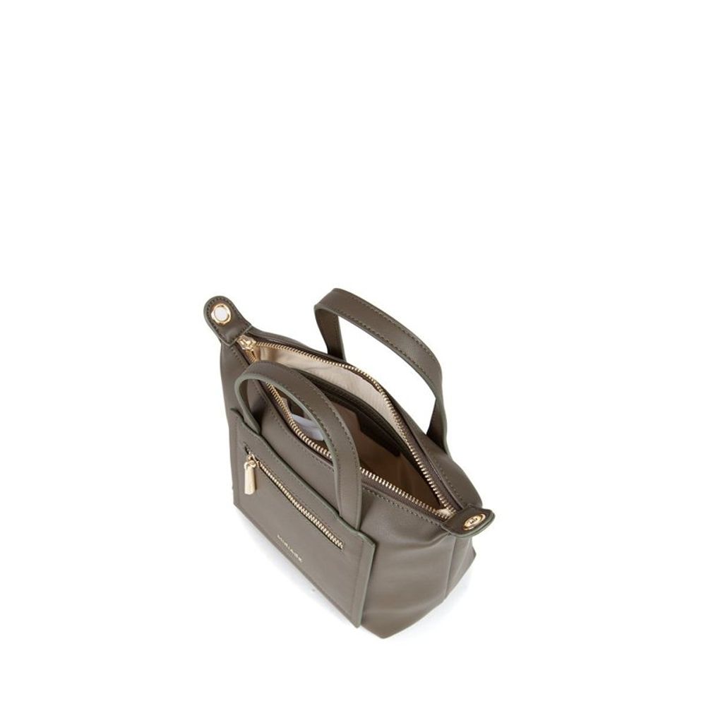 MIRIADE Army Polyethylene Handbag - Military Green