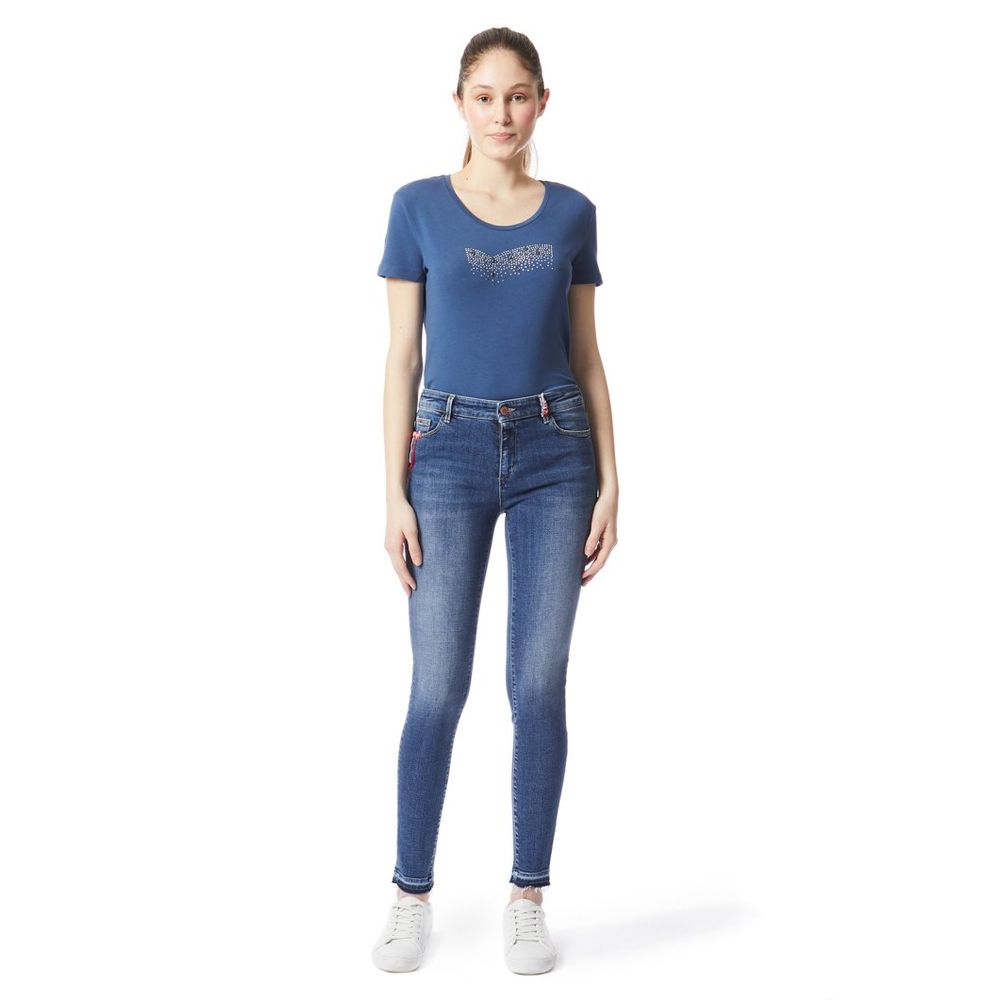 Gas Blue Cotton Skinny Jeans - Women’s Size 25