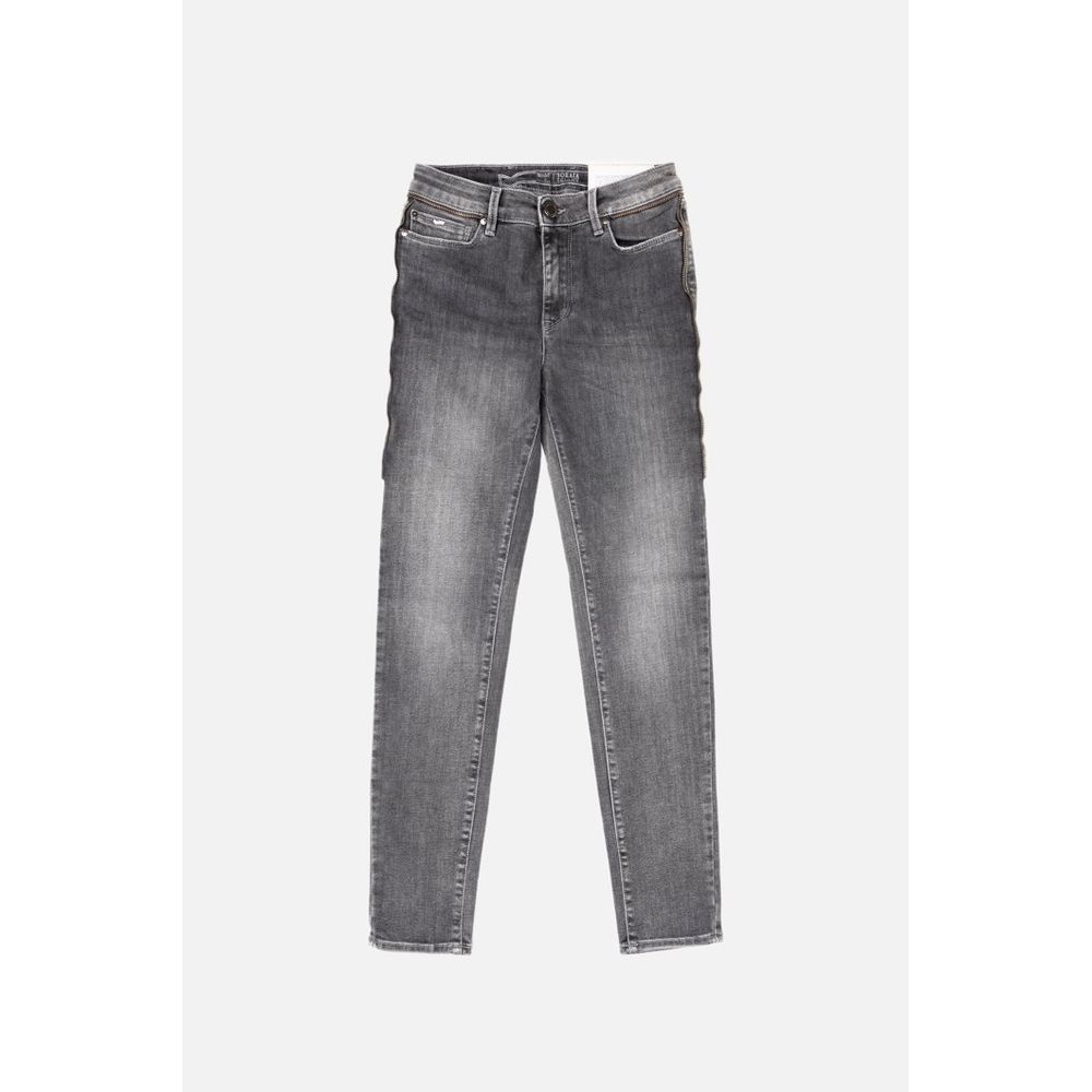 GAS Grey Cotton Jeans Denim - Size 24