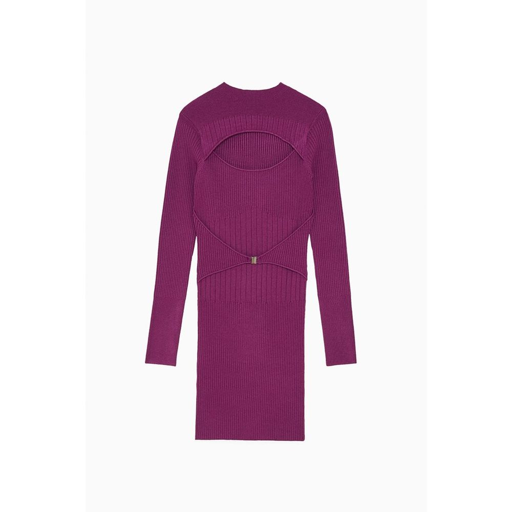 Patrizia Pepe Purple Viscose Casual Dress - XS