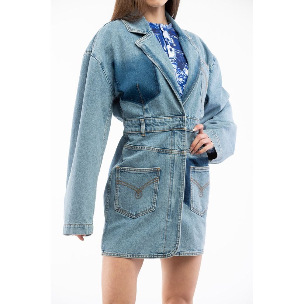 Moschino Multicolor Cotton Denim Jacket - Women’s XS