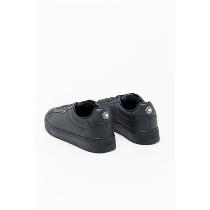 Colmar Blue Leather Low Top Sneakers for Men