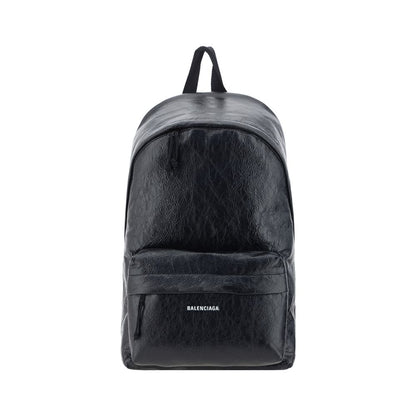 Balenciaga Black Calf Leather Bos Taurus Backpack: An Icon of Avant-Garde Design