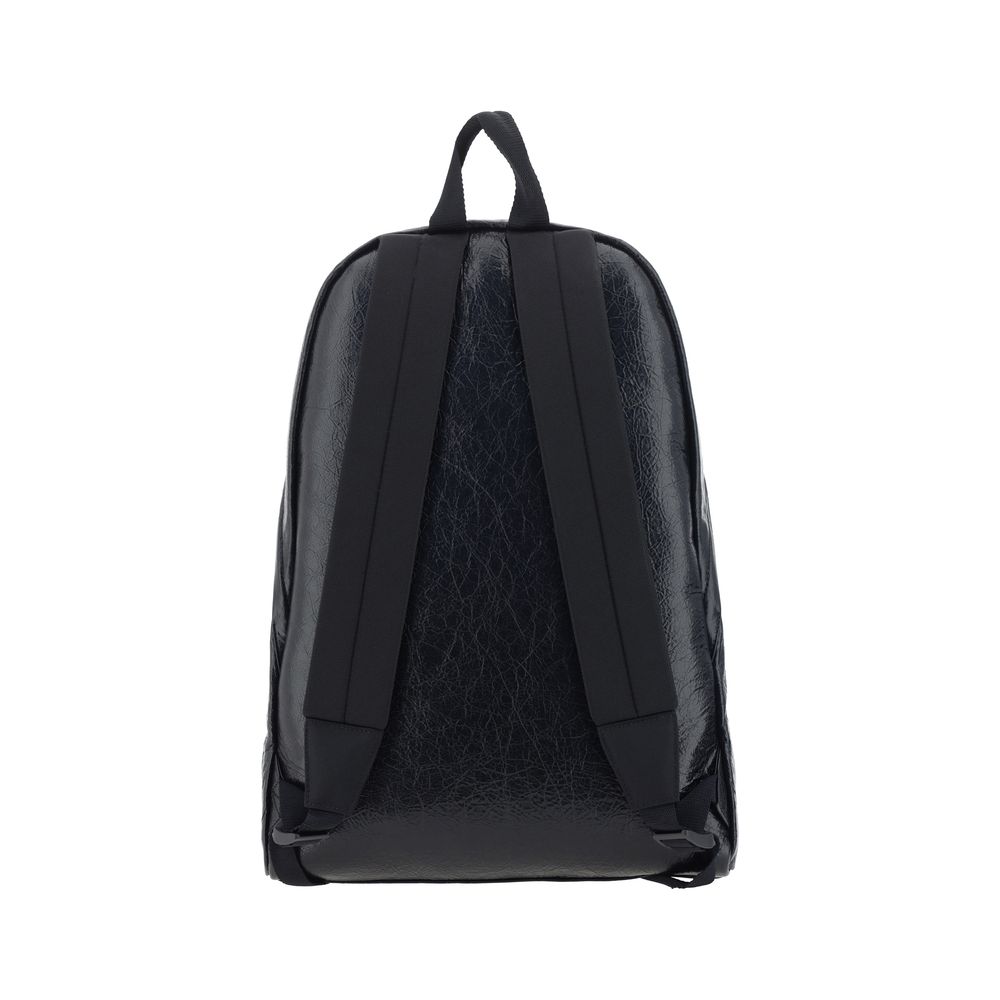 Balenciaga Black Calf Leather Bos Taurus Backpack: An Icon of Avant-Garde Design